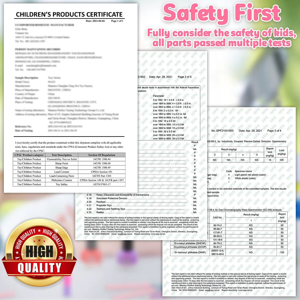 Kids Makeup Toy Kit for Girls, Washable Makeup Set Toy with Real Cosmetic Case for Little Girl, Pretend Play Makeup Beauty Set B